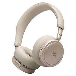 Bluetooth-гарнитура JBL Live 680NC, С микрофоном, Стерео, Бежевый
