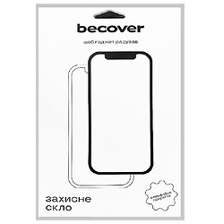Захисне скло Samsung X133 Tab A11 / X135 Tab A11, BeCover, 10D, Прозорий