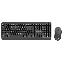 Клавіатура та миша REAL-EL Kit-555W, Чорний