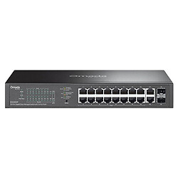 Комутатор TP-Link Omada ES220GP, Чорний