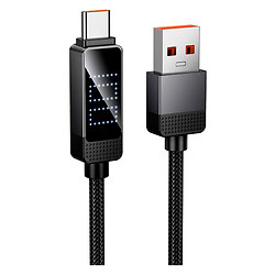 USB кабель Hoco U154, Type-C, 1.2 м., Чорний