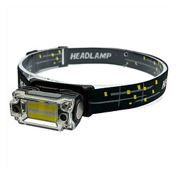 Налобный LED фонарь T133, Черный