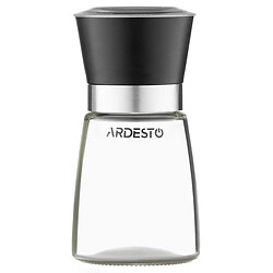 Мельница для соли, перца стеклянная Ardesto Gemini 2101BL, Черный