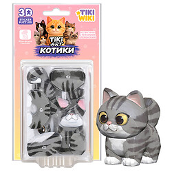 3D Пазлы-стикеры детские "АРТ-КОТИКИ", Tiki Wiki