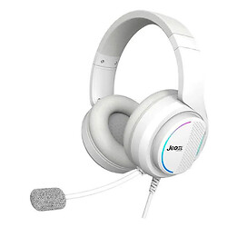 Навушники Jedel GH-621 Gaming, З мікрофоном, Білий