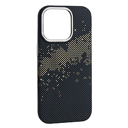 Чехол (накладка) Apple iPhone 16 Pro Max, Carbon Style, MagSafe, Milky Way, Рисунок