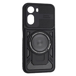 Чохол (накладка) Xiaomi Poco C81/Redmi A7 Pro, Protective Ring, MagSafe, Чорний