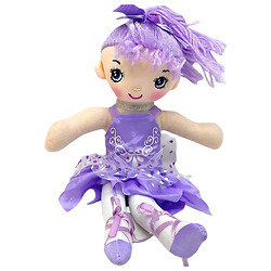Игрушка мягкая "Кукла-балерина", 28 см, Копиця, Сиреневый