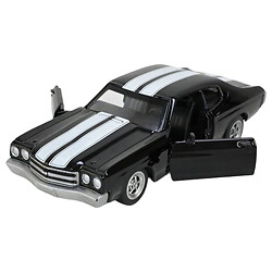 Машина металева "CHEVROLET CHEVELLE 454, 1970", Автопром, Чорний