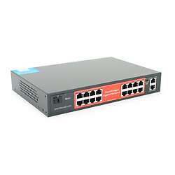16- портовый гигабитный управляемый PoE коммутатор YOSO YO316-240