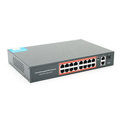 16-портовый управляемый PoE коммутатор YOSO YO316G -240