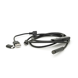 2 in 1 MicroUSB/PC HD эндоскоп, мини камера 7.0 mm, мягкий провод, 1м