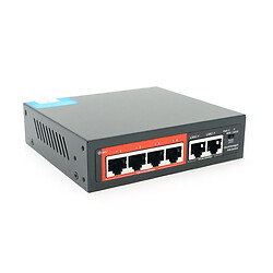 4- портовый гигабитный управляемый PoE коммутатор YOSO YO204R -52