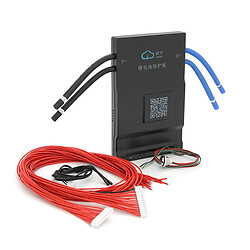 BMS плата JK-BD6A24S12P Li-Ion/LiFePo4/LTO 7S-24S, 120A, CAN/RS485, 0.65mΩ, Bluetooth, Ballance 0.6A, подогрев + кнопка