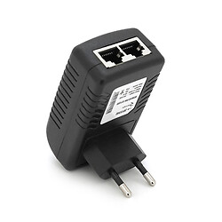 POE инжектор RITAR RT-PIN-12/12EU, 12V 1A (12Вт) с портами Ethernet 10/100Мбит/с, EU PLUG