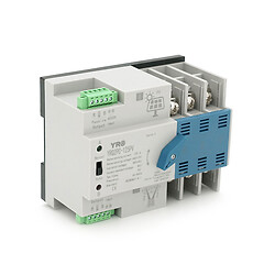 Автомат ввода резерва (АВР) трехполюсный YRQ2PC-125PV , 400V/125A на DIN-рейку для инверторов