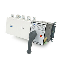 Автомат ввода резерва (АВР) четырехполюсный GCQ4P400A, 220V/400A, Отключающая способность KA:6, Винтовая фиксация, 434*273*265мм