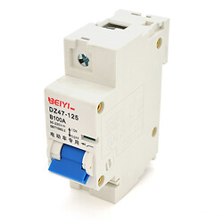 Автоматический выключатель переменного тока BEIYI DZ47-1P-125A, B100A, 96-220V