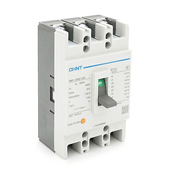 Автоматичний вимикач змінного струму CHNT NM1-125S/3300-100А 3P, 380 В. 100A. 8КА/400В; 10КА/800В. 155*90*68mm