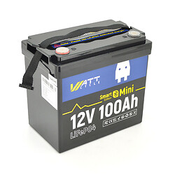 Акумуляторна батарея WattCycle WT12V100AH100MINIBT Bluetooth 12.8 В