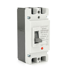 Двополюсний автомат постійного струму CHCYZO JSM1-125L/2300, 100A, DC500-800V, 6kA