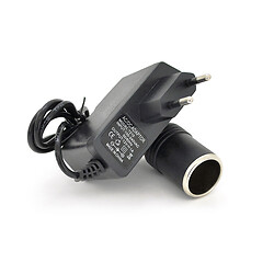 Импульсный адаптер питания LGY-1210,  AC110-240V / DC12V 1А (12W ) с прикуривателем