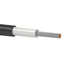 Кабель Одескабель H1Z2Z2-K 1*6 black 6 mm2, цена за метр, черный