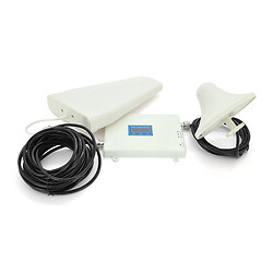 Комплект усилитель GSM304-3G-4G 900/1800/2100МГц . Усилитель трехдиапазонный, антенна приёма 10м кабеля, антенна ретрансляции 3 метра