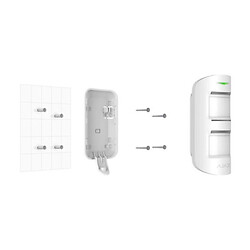 Крепежная панель Ajax SmartBracket MotionProtect Outdoor white