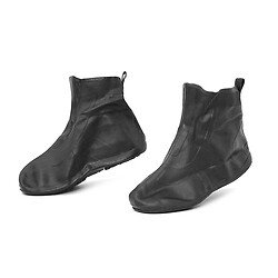 Латексные бахилы от воды и грязи, р.37-39, Черный