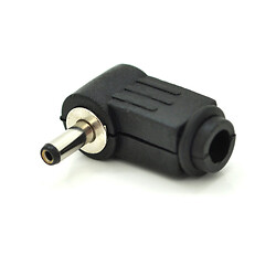 Переходник DC 3.5x1.35mm(папа) под пайку, штекер 90°