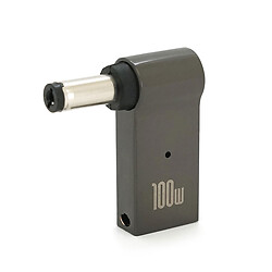 Переходник Туре-С(F)-5.5*2.1(M), 100W