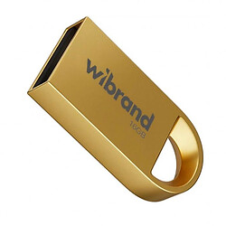 USB Flash Wibrand Lynx, 16 Гб., Золотий