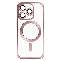 Чохол (накладка) Apple iPhone 15 Pro Max, Pink Matte, Pink Matte, Metallic Full Camera, Рожевий