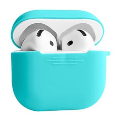 Чехол (накладка) Apple AirPods 4, Silicone Classic Case, Coast Blue, Голубой