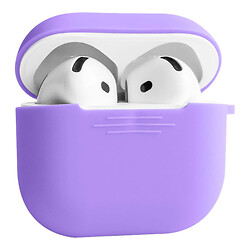 Чехол (накладка) Apple AirPods 4, Silicone Classic Case, Violet, Сиреневый