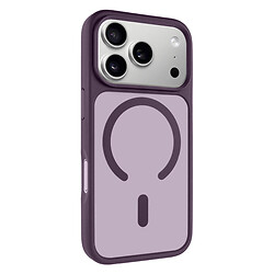 Чехол (накладка) Apple iPhone 17 Pro Max / iPhone 18 Pro Max, Epik Metal Buttons, MagSafe, Deep Cherry, Бордовый