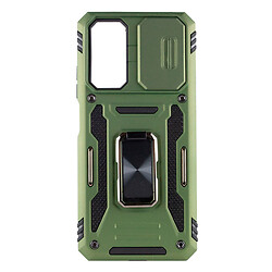 Чехол (накладка) Xiaomi Poco C81 / Redmi A7 Pro, Epik Camshield Army Ring, Army Green, Оливковый