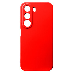 Чехол (накладка) OPPO Realme C100i, GETMAN Liquid Silk, Dark Red, Красный
