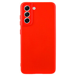 Чехол (накладка) Samsung G991 Galaxy S21, GETMAN Liquid Silk, Dark Red, Красный