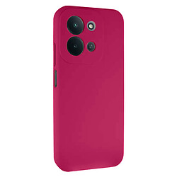 Чехол (накладка) Xiaomi Redmi 17 / Redmi 17 5G, GETMAN Liquid Silk, Marsala, Бордовый