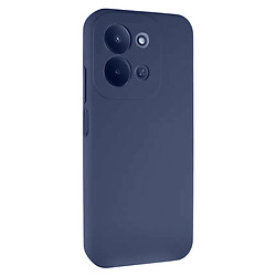 Чохол (накладка) Xiaomi Redmi 17 / Redmi 17 5G, GETMAN Liquid Silk, Midnight Blue, Синій