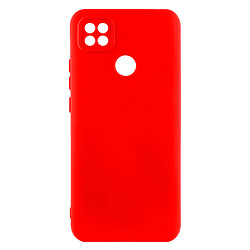 Чехол (накладка) Xiaomi Redmi 10a / Redmi 9C, GETMAN Liquid Silk, Dark Red, Красный