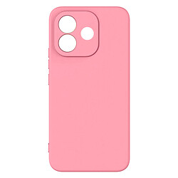 Чехол (накладка) Xiaomi Redmi Note 17, GETMAN Liquid Silk, Розовый