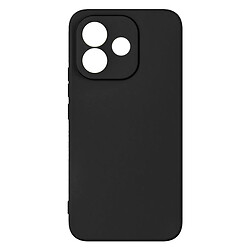 Чехол (накладка) Xiaomi Redmi Note 17, GETMAN Liquid Silk, Черный