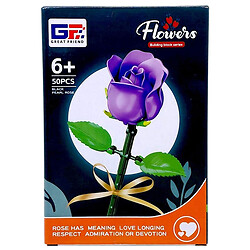Конструктор "Flowers: Троянда", ВИД B, Great Friend, Фиолетовый