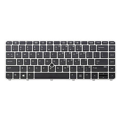 Клавиатура для ноутбука HP EliteBook 850 G3, Черный