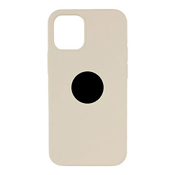 Чохол (накладка) Apple iPhone 12 Pro Max, Original Soft Case, Antique White, Бежевий
