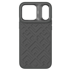 Чехол (накладка) Apple iPhone 18 Pro Max, Kajsa Briquette Rhombus, MagSafe, Charcoal Grey, Серый