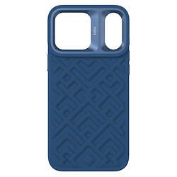 Чехол (накладка) Apple iPhone 18 Pro, Kajsa Briquette Rhombus, MagSafe, Steel Blue, Синий